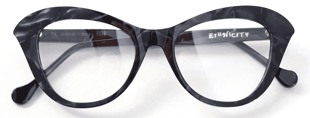 Brown, cateye frames with gradient fade at bridge