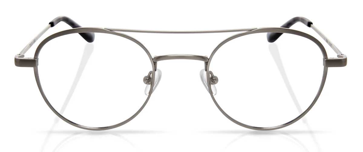 black, plastic frame with a feminine structure