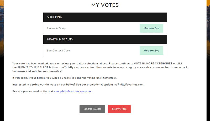 Submit Votes
